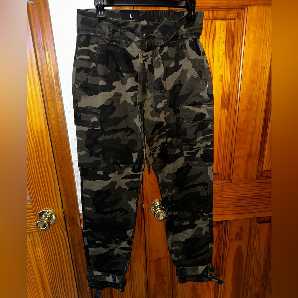 Bazi Olive Camo Jogger Pants
